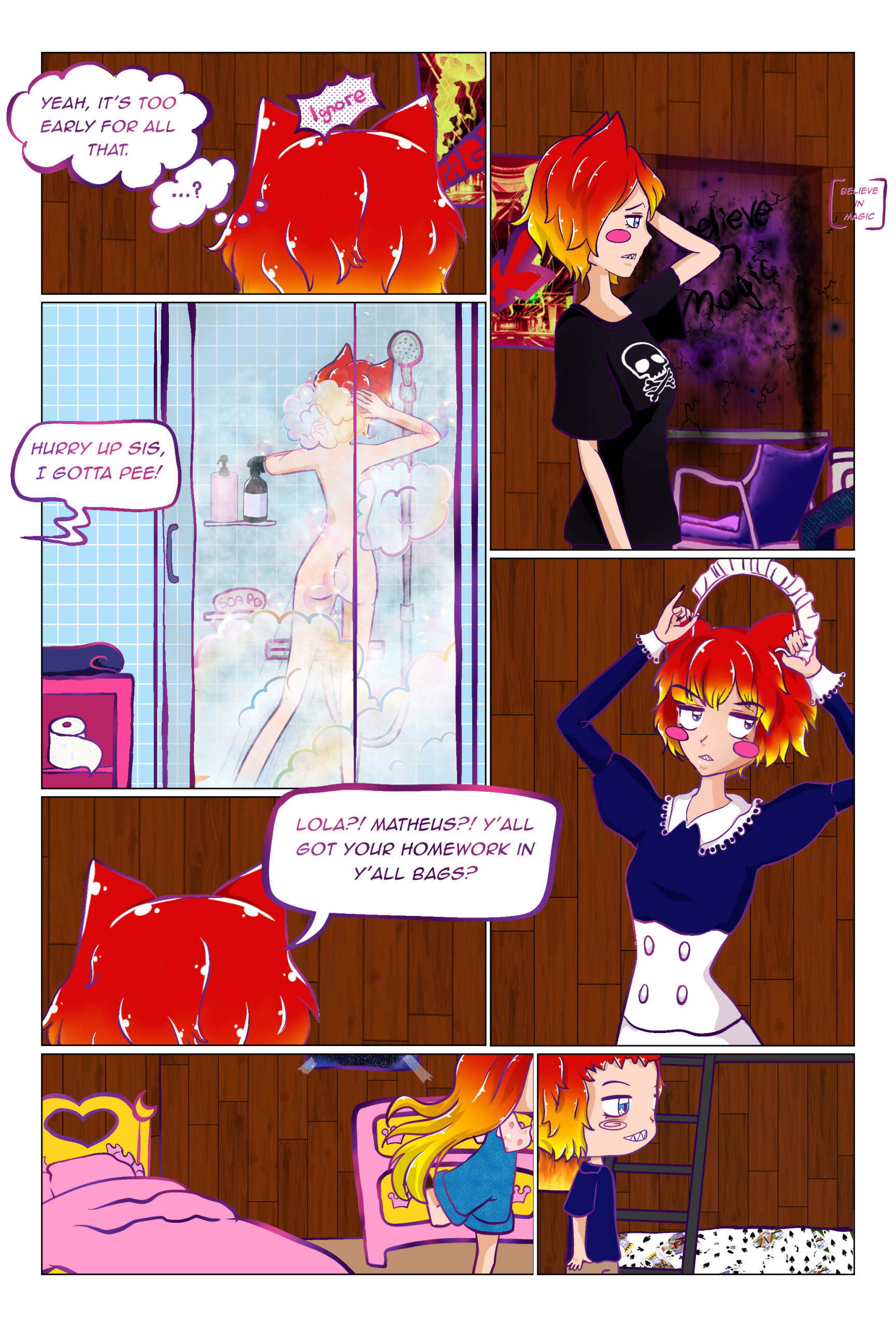 Page 14 of Graphic Novel: MagiPre: Do Magical Girl Series Even Need A Beach Episode?